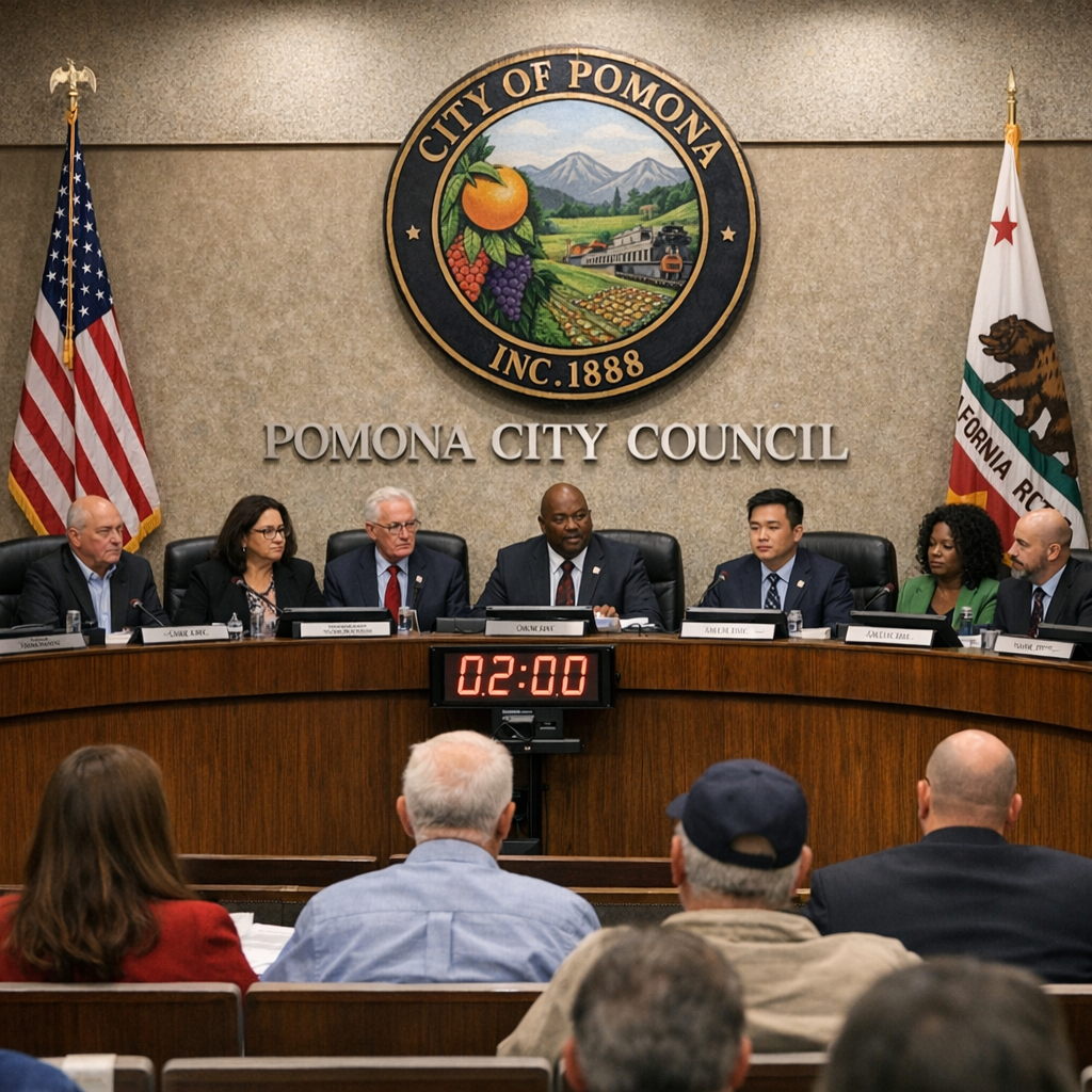Pomona City Council Addresses Community Concerns Amid Policy Changes