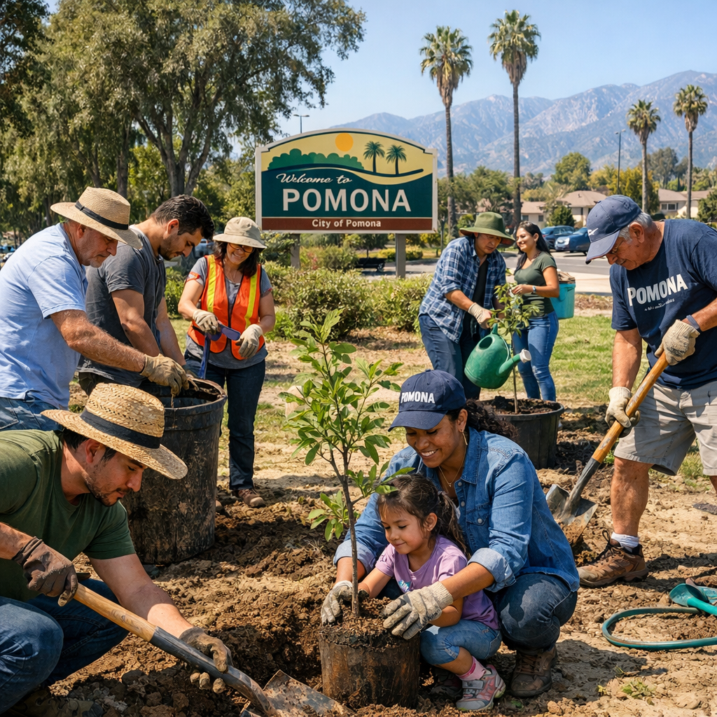 Pomona’s Path to Sustainability: Community Initiatives and Progress